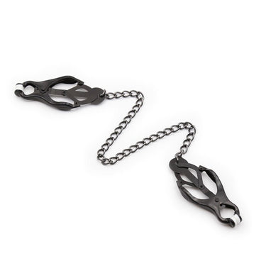 Morsetti Capezzoli in Metallo Nero senza Nickel per Passione